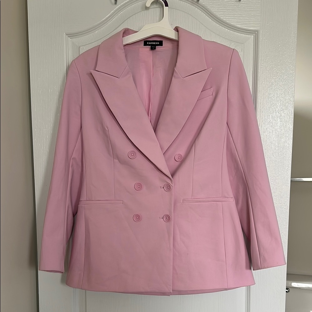 Express: Women's Pink Blazer